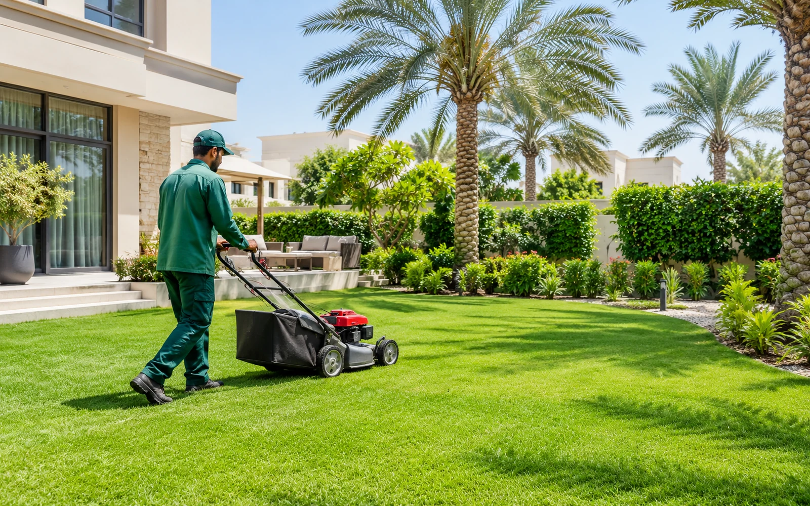 Lawn Maintenance in Dubai: Lawn & Turf Care by Al Qaswan Landscape