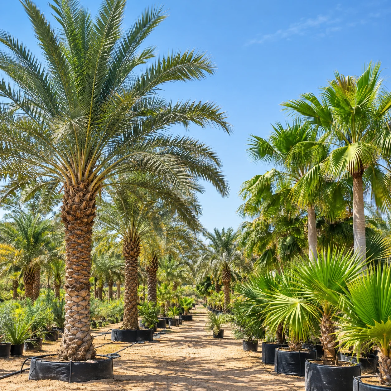 Buy Date Palms in UAE: Date Palm Trees for Sale by Al Qaswan Landscape
